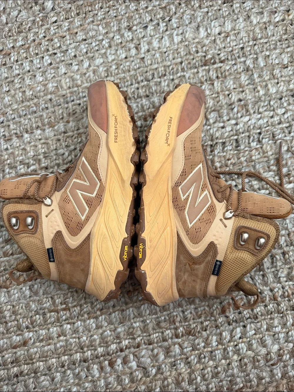 New Balance Hierro Waterproof Trail Boots in Tan/Brown